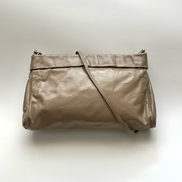 Karnig Mann Vintage Taupe Crossbody Bag - Picture 1 of 10